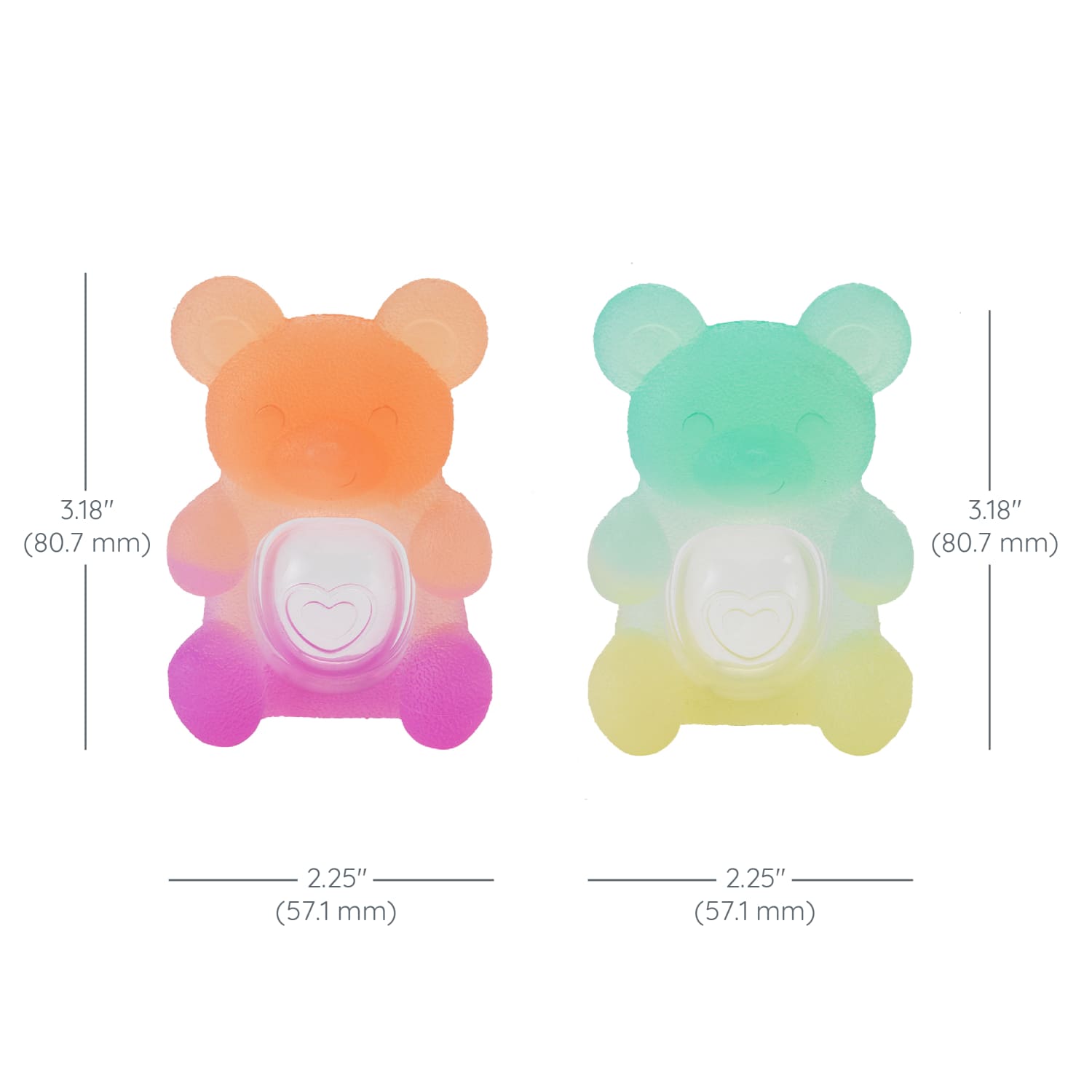Infantino Teethimal Pop Pals Baby Teether Toy, 2-Pack photo 6