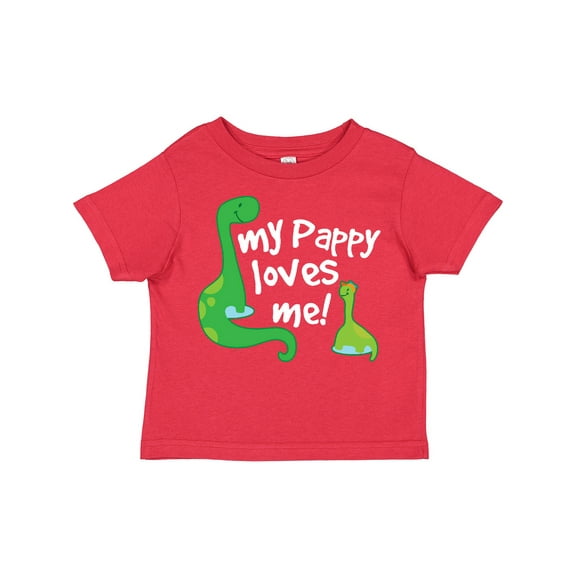 Inktastic My Pappy Loves Me Grandchild Boys Toddler T-Shirt