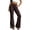 AT20-Brown, variant on Women'S High Waist Flare Sweatpants Soft Cotton Lounge Pants Slimming Bootcut Yoga Trousers With Drawstring Red S