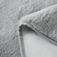 thumbnail image 4 of Nanshing Mayen Faux Fur Accent Rug, Grey, 30" x 46", 4 of 6