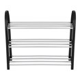 thumbnail image 2 of Peahefy Standing Metal Shoe Rack DIY Shoes Storage Shelf Organizer Space-saving, 2 of 8