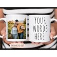 thumbnail image 2 of Custom Photo and Text Mug, Personalized Ceramic Coffee Mug with Pictures, Names, or Logo,Unique Gift for Men & Women, Tea Cup Set for Any Occasion (White, 11 Oz), 2 of 4