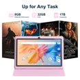 thumbnail image 4 of Tablet PEICHENG 7" 8GB RAM 32GB ROM Android 15 Dual Cámara, 4 of 5