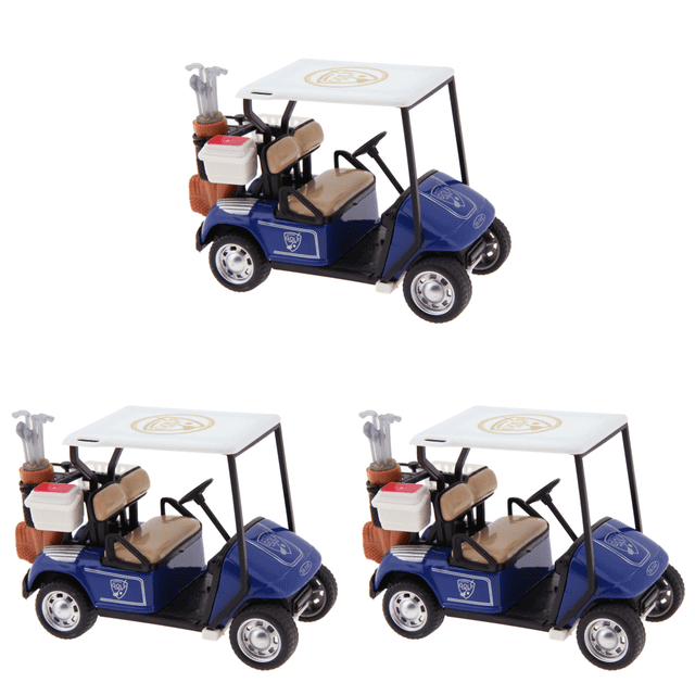 1 Modelo de golf juguete /36 automóviles mini acción de retroceso segura para regalos para bebés azul