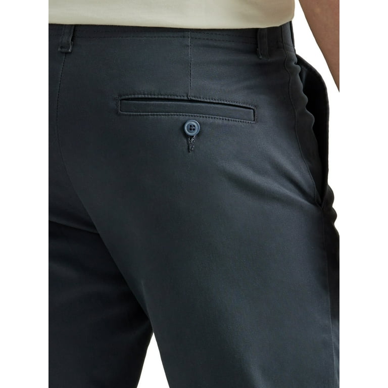Lee® Men's Extreme Motion Flat Front Slim Straight Pant with Lee® Men's Extreme Motion Flat Front Slim Straight Pant with