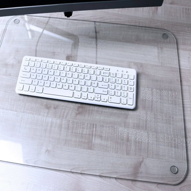 Desktex Glass Desk Pad 19 X 24 Com Desktex Glass Desk Pad 19 X 24, Extra Large Clear Desk Pad