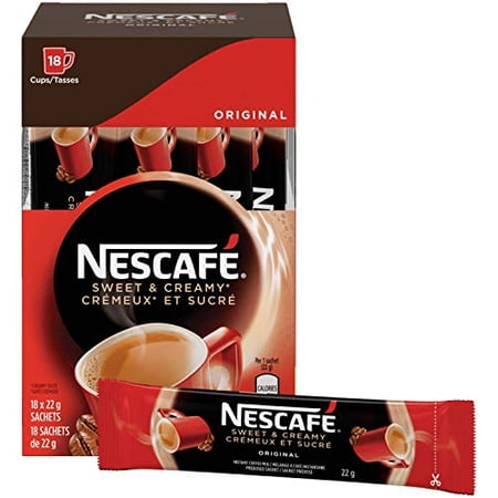 Nescafe Sweet & Creamy Original 18x22g