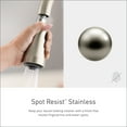 thumbnail image 5 of Moen Haelyn Single-Handle Pull-Down Sprayer Kitchen Faucet with Reflex and Power Boost in Spot Resist Stainless, 5 of 12