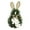 N, variant on JHEHF 20" Green Wreath St. Patrick'S Day Wreaths Rustic Farmhouse Front Door Hanging Sign Wreath Wall Window Decoration Spring Festival and Irish Party Supplies