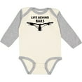 thumbnail image 3 of Inktastic Life Behind Bars Mountain Bike Boys or Girls Long Sleeve Baby Bodysuit, 3 of 5