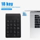 thumbnail image 3 of Tholdsy Teclado inalámbrico Amplia compatibilidad Teclado inferior Fácil de transportar Ahorro de energía Cable de protección Teclado numérico para Cables de computadora, 3 of 6