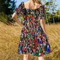 thumbnail image 4 of Colorful Seattle Gum Wall Sleeveless Dress fairy dress bandage dress Bridesmaid woman summer, 4 of 7