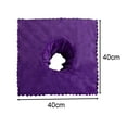 thumbnail image 4 of Housses de Draps de Table de Massage avec Respiration du Visage avec Trou pour le Visage Trou Doux 40x40 cm pour Lit de Massage, 4 of 9