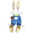 thumbnail image 1 of 1 Juego de adornos colgantes de conejito ladrón de Pascua de animales de dibujos animados de orejas de conejo (azul) Tmvgtek Libre de BPA, 1 of 9