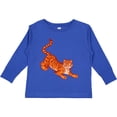 thumbnail image 3 of Inktastic Tiger Boys or Girls Long Sleeve Toddler T-Shirt, 3 of 5