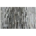 thumbnail image 5 of Pasargad PTX-1960 8x10 7 ft. 9 in. x 9 ft. 9 in. Cowhide & Hand-Loomed Sari Silk Area Rug, 5 of 5