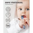 thumbnail image 2 of 10 Pcs Silicone Baby Spoons and Forks, Chewable Utensils for Self-Feeding, Kids Utensils for Over 6 Months Babies, 2 of 6
