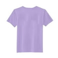 thumbnail image 5 of Miluxas Girls T Shirts Crew Neck Short Sleeve Pink Heart Print Tops Casual Basic Tees Purple 12-13Years, 5 of 6