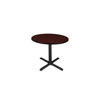 Round Breakroom Table 36 Inch - Modern Office Table, Stylish Conference Table, Durable Break Room Furniture