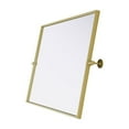 thumbnail image 5 of Elegant Kitchen and Bath Amoura 24X30 Pivot Mirror In Brass, 5 of 15
