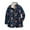Dark Blue, variant on Fall Jackets for Women 2025,Quilted Christmas Jacket Snap Button Coat Winter Clothing for Women (Wine, M)