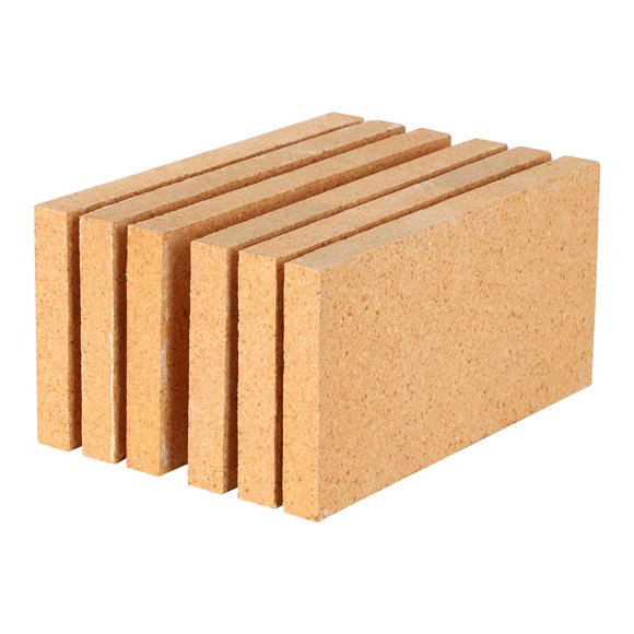 Ladrillos refractarios CongGongGo 23 x 11 x 2 cm, 3000 °F, paquete de 6
