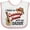 White and Pink, variant on Inktastic I Listen to Country Music with My Daddy Guitar and Hat Boys or Girls Baby Bib