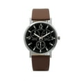 thumbnail image 2 of Reloj de cuarzo para hombre, relojes para hombre, relojes de tres esferas, reloj de cuarzo para hombre, reloj con correa de cristal azul, reloj para hombre, 2 of 5