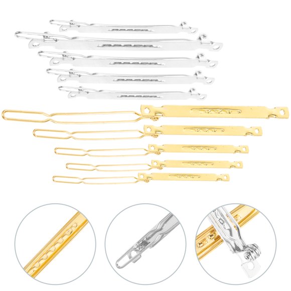 UPGRATOR 16Ud Clips Metalicos En Diferentes Colores Para DIY Sujeción Firme Y Personalizada