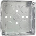thumbnail image 3 of Steel City 52151-3/4 Pre-Galvanized Steel Square Box with 1/2-Inch and 3/4-Inch Knockouts, 3 of 3