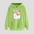 thumbnail image 2 of WILLBEST Sudadera de Mujer con Estampado Navideño Sudadera Navideña Informal de Manga Larga con Estampado Navideño X-Grande, 2 of 5
