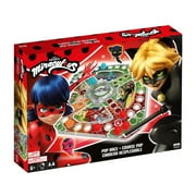 Miraculous Ladybug - Pop Race Paris, Vosges Park Board with Dice Dome and Colorful Movers, Board Game for Kids, 2-4 playeres, Toys for Kids Ages 6 and Up, Wyncor