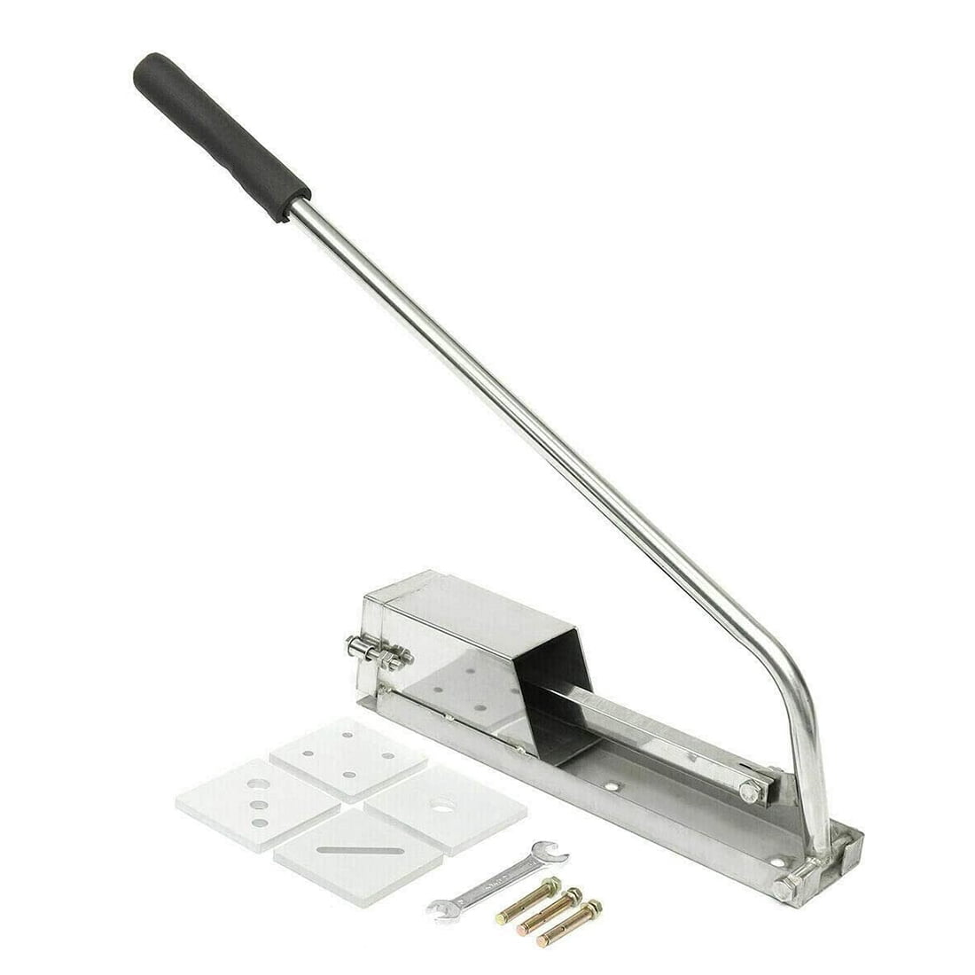 INTBUYING Clay Extruder Clay-Strip Machine Crafting Modeling Tool Stainless Steel