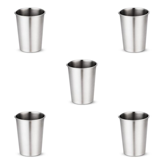 Kearding Taza de café, taza de agua potable, contenedor grueso de bebidas de una sola capa, soporte a prueba de herrumbre, Camping, senderismo, Type6 NO6