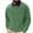 Green, variant on Mens Corduroy Shirts Long Sleeve Button Down Polo Shirts Loose Fit Business Casual Pullover Sweatshirts with Chest Pocket Black
