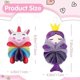 thumbnail image 2 of (Unicorn, Princess 2 pcs) Bath Poufs Kids Toddler Body Poufs Cute Cartoon Children Bath Sponges Puff, 2 of 5