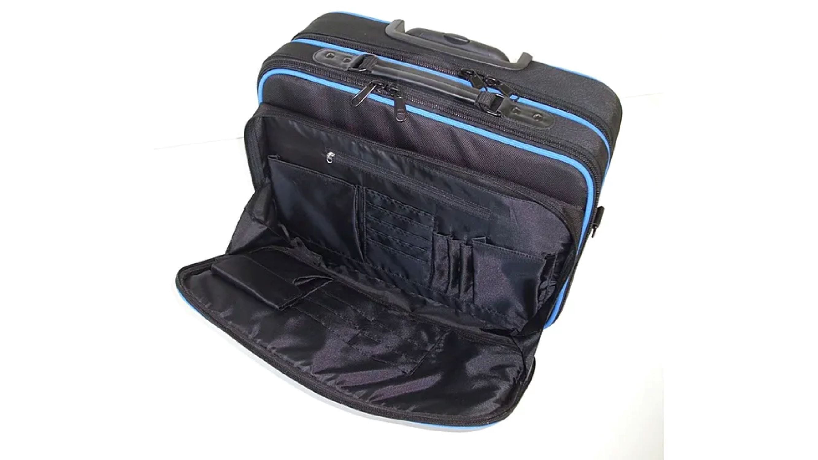 B&W International Motion Rolling Tech Tool Bag Black