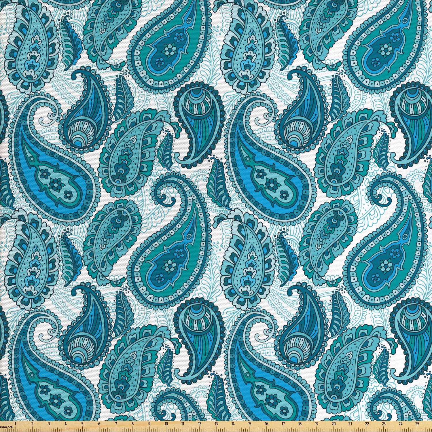 Paisley Fabric By The Yardnull