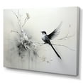 thumbnail image 2 of Designart "Minimalist Birds Of Paradise On Floral Limb IV" Birds Of Paradise Canvas Wall Art, 2 of 7