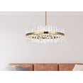 thumbnail image 2 of Elegant Lighting 6200D36C Serephina 16 Light 36" Wide Crystal Drum Chandelier - Chrome, 2 of 4