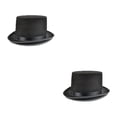 thumbnail image 2 of Jumpingount Sombrero de copa, accesorio de Cosplay, suministros multiusos para fiestas, accesorios de barra de tela no tejida, tocados para el Type1 NO1, 2 of 6