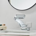 thumbnail image 2 of Zamery Brass Chrome Basin Faucet, 2 of 8