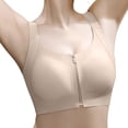 thumbnail image 4 of SPZTSX Sports Bras for Women Front Zipper Easy On Wireless High Support Seamless Post Surgery Workout Yoga Bra, 4 of 5