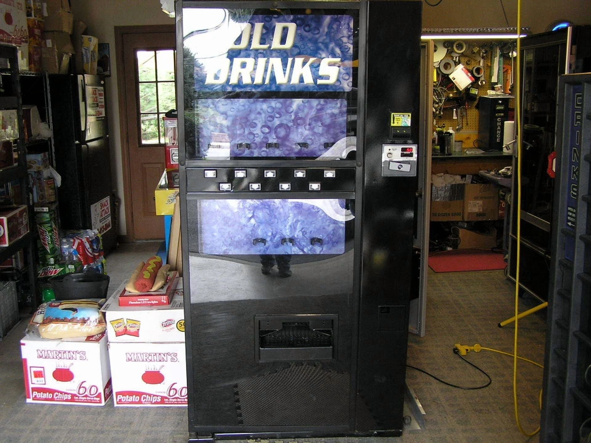 CRESTIN- Dixie Narco 276E & 501E Soda Vending Machine Selection Button Assembly