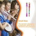 thumbnail image 3 of Toystoory Clarinete de profesional exquisito principiante niños tocando música estudiante flauta regalos Festival regalo clarinetes Accesorios para instrumentos musicales Rosa, 3 of 6