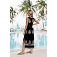 thumbnail image 6 of Wiholl Maxi Dress Summer Dresses 2026 Beach Vacation Clothes Sleeveless Sundresses with Pockets, 6 of 9