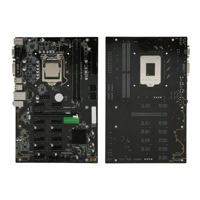 Combo Carte Mère CPU, Support Multi Graphique DIY Assemblé PC de Jeu Dissipation Thermique PCB pour PC de Bureau