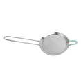 thumbnail image 1 of Flour Colander, Long Handle Food Grade Fine Mesh Strainer Compact Multipurpose  For Home 14cm/5.5in,20cm/7.9in, 1 of 8