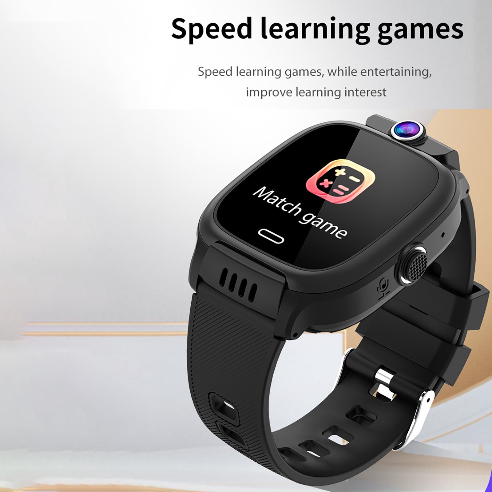 Kids Waterproof Smart Watch Smart Watch for Kids Touchscreen Kids Watches with Video Alarm Camera Toys for Girls Boys 3-12 Years Old Birthday Activity Trackers and Smartwatches