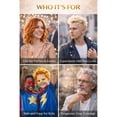 thumbnail image 6 of Odeon Professional Hair Color Wax Temporary Hair Dye Gold 4.23 oz, Washable Styling Wax for Instant Color, Flexible Hold, No Ammonia No Peroxide, For Men & Women, 6 of 10